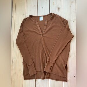 Offline by Aerie oversized sleeve shirt